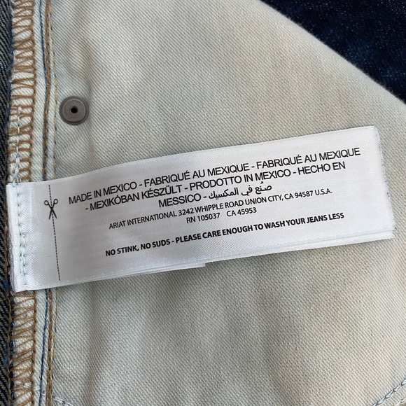 Ariat M4 Legacy Relaxed Fit Boot Cut Jeans Men’s True Size 33/36 Blue NWOT - Picture 7 of 12